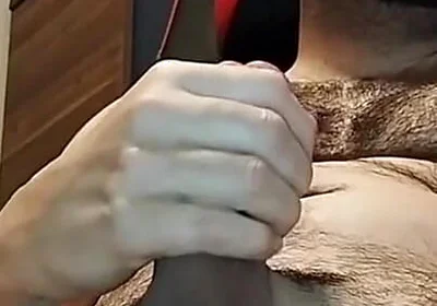 Big Cumshot on Live Stream