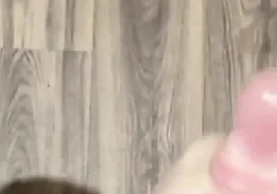 Cumming on the Floor at Night