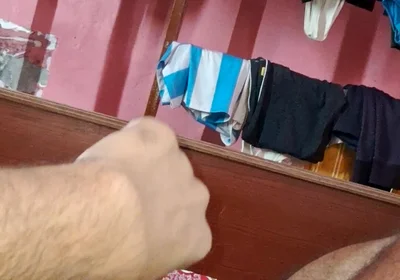 The Young Boy From the Desi Village, Full of Enthusiasm, Is Having Sex with His Hands.