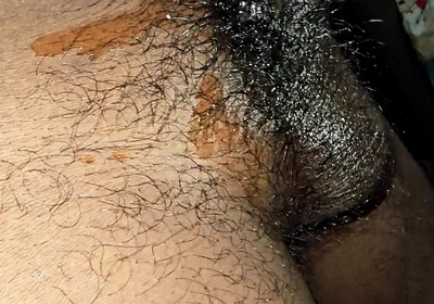 First In The Morning Black Mole Dick Get Oil Fap Massage