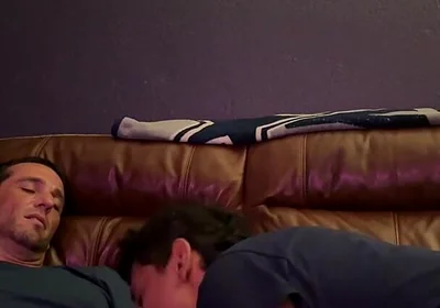 Latino Sucking Guero's Dick