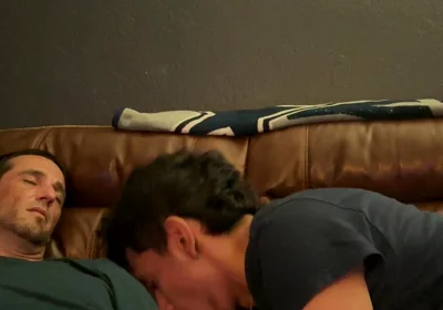 Latino Sucking Guero's Dick