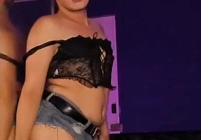 Sissy Femboy Dances Like a Sexy Slut Inviting You to Give Her Dick