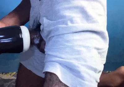 Having Best Time with My Flashlight Pussy