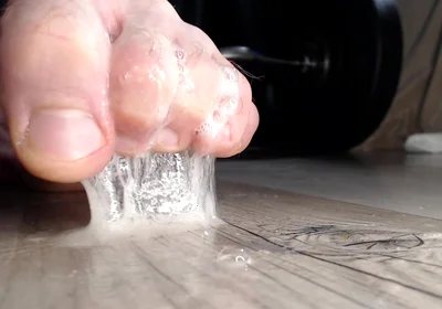 Daddy Feeds Drool and Snot with Legs