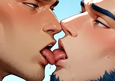 Sexy Muscle Fellows and Molten Beach Joy Lead to Explosive Booty Orgasms.