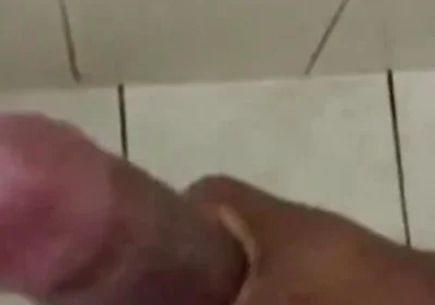 Slowly Motion Jerking off in the Shower Cumming Hard