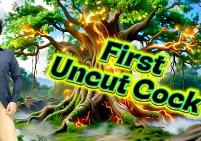 Swallowing Every Drop of Cum From a Beautiful Uncut Cock