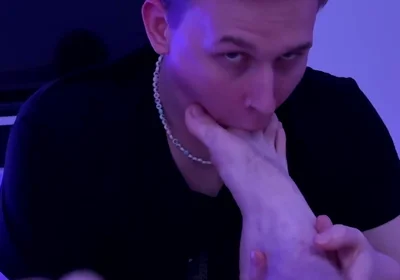 Obsessed with Dirty Socks and Feet Cute Foot Fetishist Brought Me to Orgasm