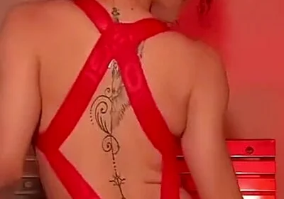 Femboy Burning with Desire and Showing off Her Sensual Body