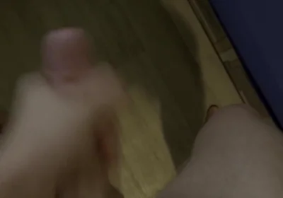 Teen Boy's Secret - Horny Twink Masturbates Fast - Big Uncut Cock