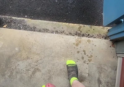 Almost Caught Enjoying the Storage Unit