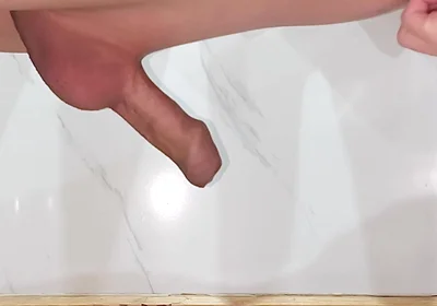 Foreskin Boy Milking and Cum