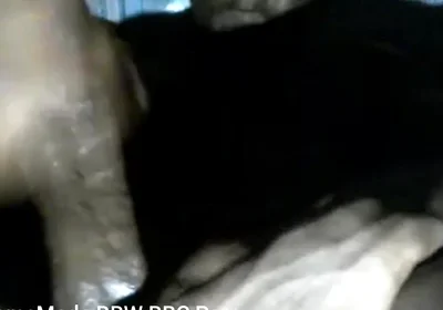 Cummimg Hard Stroking Slapping My Big Black Cock