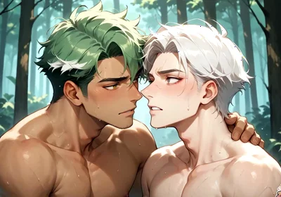 Unleash Your Horny Side with This Muscled Fellow in a Handsome Fuckfest Through the Forest! Experience the Ultimate Gay