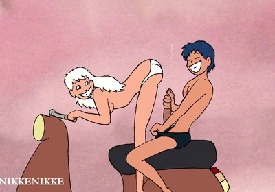 Young Arab Student and a Beautiful Blonde: Hot Fuck on the Scooter.