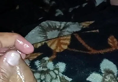 Cock Massage:- Desi Boy Massage His Huge Cock and Masturbation