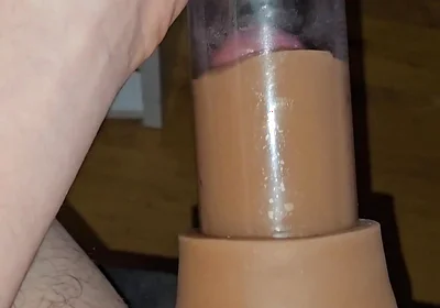 My Dick Vs Vacuum Pump - Watching It Get Bigger