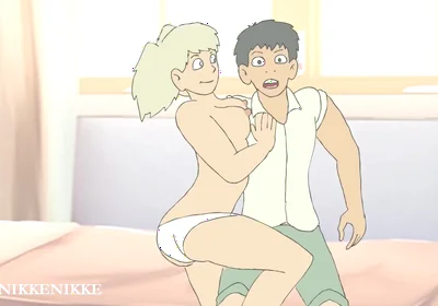 Hentai: Haruto, Perverted Student Fucks His Blonde Until She Cums