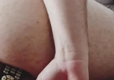 Having Anal Sex with the TV Remote