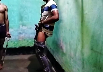 Gym Muscular Twink Boy Masturbate