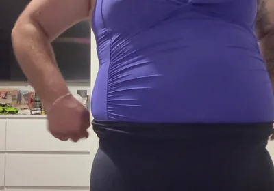 Cock and Ball Bondage with Nipple Clamps Crossdress and Butt Plug Part 2