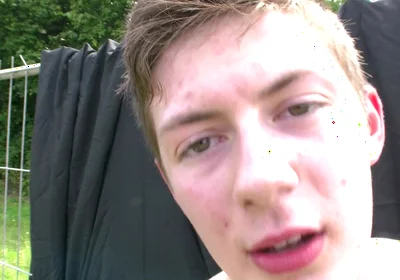 Outdoors Gay Glory Hole 5107