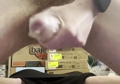 Horny Twink Fucking a Fleshlight Toy and Cumming Hard!