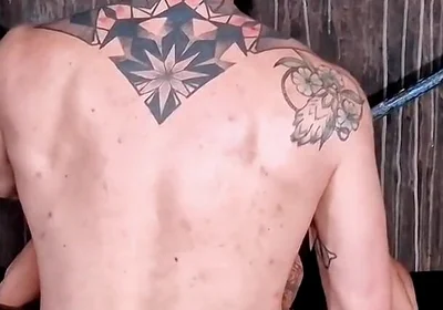 Bondage Piss Wax Slave by the Bearded Master