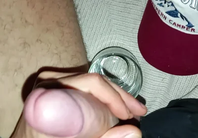 The Rich Big Cock Fucked the Glass Hard and the Internal Cumshot Was Massive