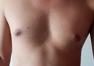 First Time Smelling Red Swim Trunks