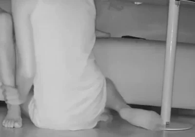 Horny Stepson Seduces His Stepdad, Caught on Night Vision Cam - Part 2