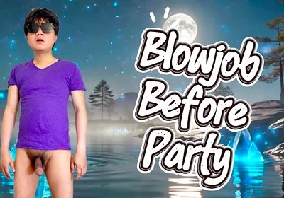 Blowing a Straight Friend Before Partying in the Club