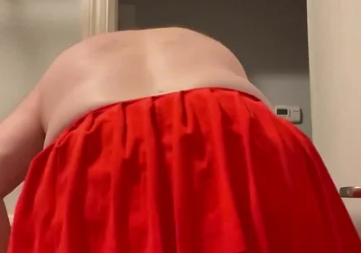 My Red Mini Skirt