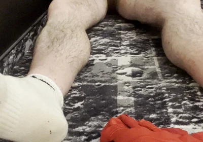 Coach Karl Feet White Socks and Bare Balls [5834]