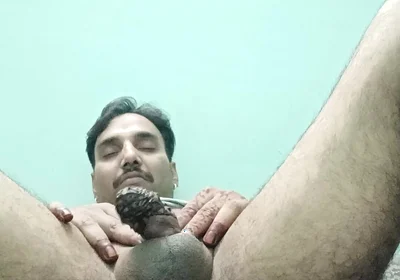 Indian Desi Man Enjoy Shower and Sex