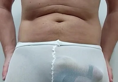 Masturbating with My Tights