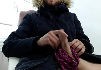 Male Masturbation with Shot Glass Ejaculation