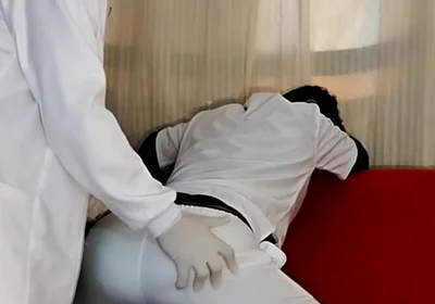 Unexpected Touch Exam: I Was Excited by the Nurse on Duty and Couldn't Hide It - 1