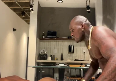 Big Black Older Man Fucking Younger Black