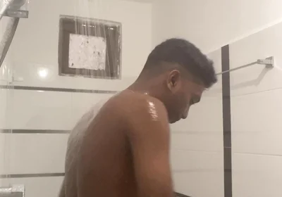 Sri Lankan Teen Boy Showered