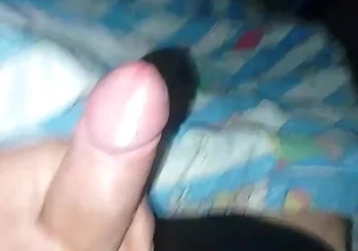 German Uncut Cock Masturbate After Work