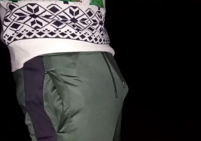 Christmas Compilation 2 Videos - Fuck Vith Dildo Indoor and Jerk off Outside - 2 Cumshots