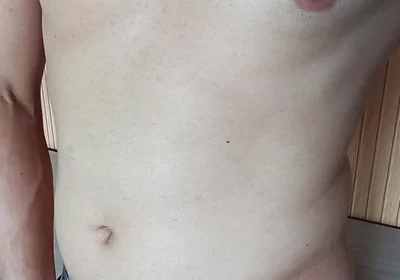 White Boy Shows Chests