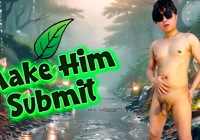 A Cock Sucker Challenged His Friend to Wrestle and Submit to Him