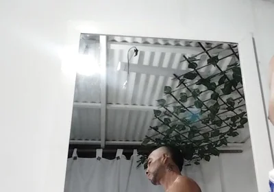 Cum in Front of the Mirror