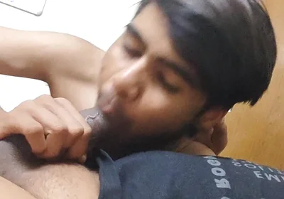 Cute and Funny Indian Twink Suck Dick