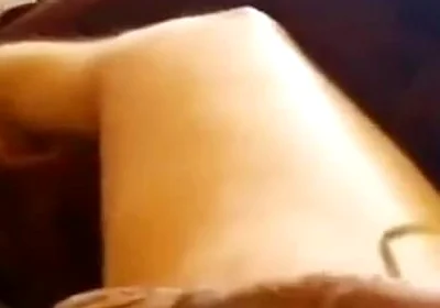 Hands-free Orgasm with a Vibrator Attached to My Dick