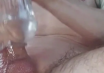 Big White Cock Fucking Transparent Fleshlight