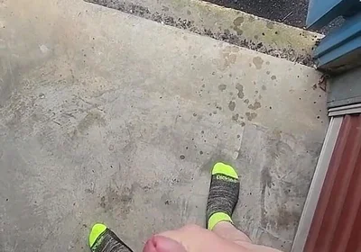 Almost Caught Enjoying the Storage Unit